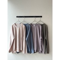 prit リサイクルムラ糸天竺 クルーネックワイドプルオーバー【クリックポスト可】