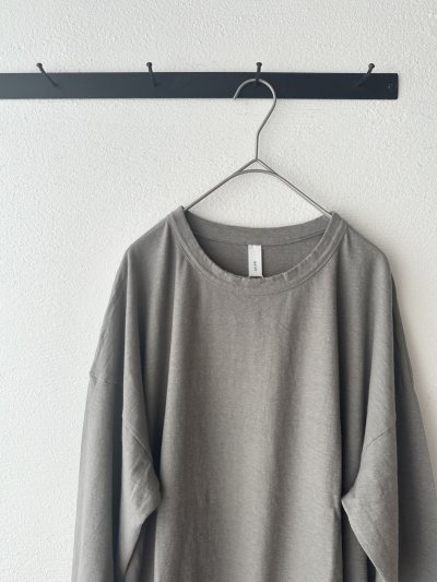 画像6: prit リサイクルムラ糸天竺 クルーネックワイドプルオーバー【クリックポスト可】