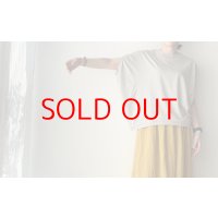 harmonie -Organic Cotton- 天竺 切り替え ビッグ プルオーバー【クリックポスト発送可】