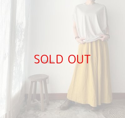 画像2: harmonie -Organic Cotton- 天竺 切り替え ビッグ プルオーバー【クリックポスト発送可】