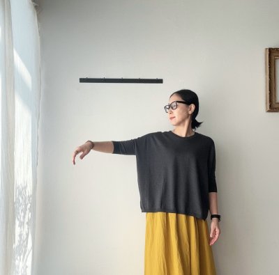 画像1: Véritécoeur 5COLOR V-NECK