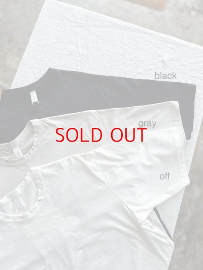 画像7: prit 70/2コンパクト天竺 クルーネックTシャツ 【クリックポスト（185円）発送可能】