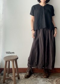 【新色入荷】Luminaes コルトレイクリネン タックボリュームPT