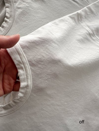 画像5: prit 70/2コンパクト天竺 クルーネックTシャツ