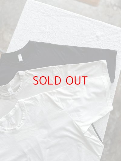 画像1: prit 70/2コンパクト天竺 クルーネックTシャツ 【クリックポスト（185円）発送可能】