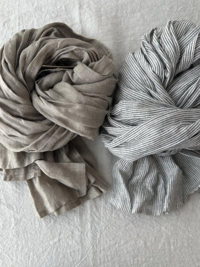 画像10: Vlas Blomme Linen Voile ワイドストール