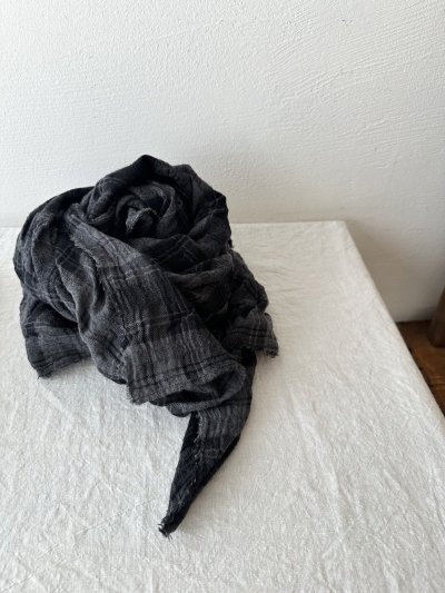画像5: Véritécoeur Checked Gauze Stole