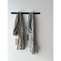 Vlas Blomme Linen Voile ワイドストール