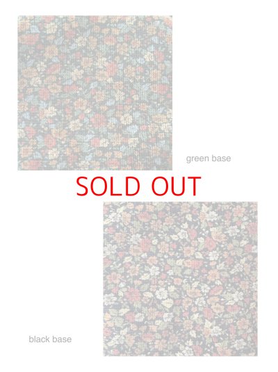 画像17: prit 40/1キャラメルコール小花プリント 2wayベスト 【クリックポスト（185円）発送可能】