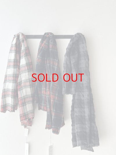 画像5: Véritécoeur Checked Gauze Stole