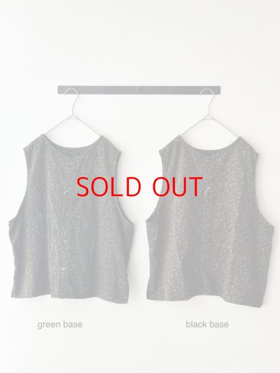 画像16: prit 40/1キャラメルコール小花プリント 2wayベスト 【クリックポスト（185円）発送可能】