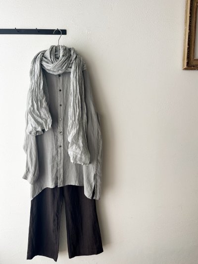 画像5: Vlas Blomme Linen Voile ワイドストール