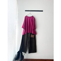 nouvelles du paradis トロワ天竺 ワイドTシャツ