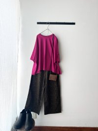 nouvelles du paradis トロワ天竺 ワイドTシャツ