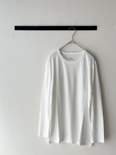 画像4: Veritecoeu 強撚天竺クルーネックロングスリーブ 【クリックポスト（185円）発送可能】