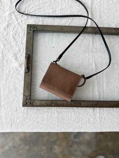 画像1: non-fragile Japan leather 三つ折り財布