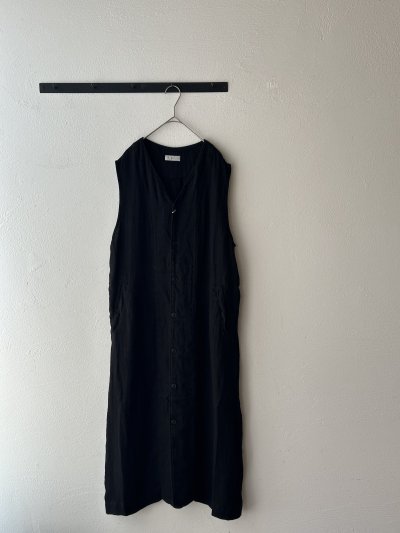 画像6: prit フレンチリネン ドビークロス ロングジレ