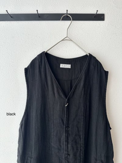 画像5: prit フレンチリネン ドビークロス ロングジレ