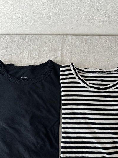 画像10: Veritecoeu 強撚天竺クルーネックロングスリーブ 【クリックポスト（185円）発送可能】