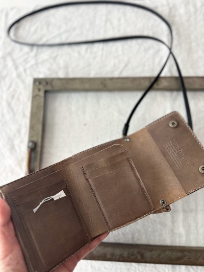 画像2: non-fragile Japan leather 三つ折り財布