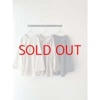 prit 60/1アンカットコール近江晒加工 2wayギャザースモック