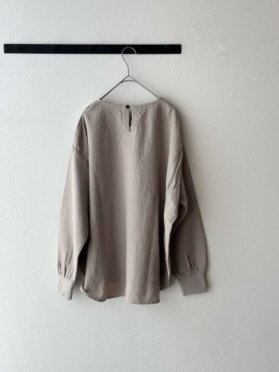 画像11: prit 60/1アンカットコール近江晒加工 ラウンドヘムプルオーバー