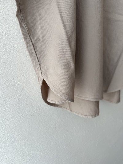 画像9: prit 60/1アンカットコール近江晒加工 ラウンドヘムプルオーバー