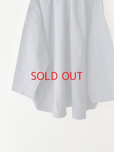 画像8: prit 60/1アンカットコール近江晒加工 2wayギャザースモック