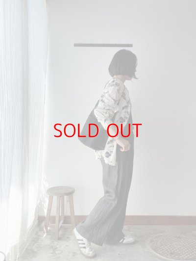 画像8: prit タイプライターフラワープリント ２wayシャツ