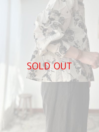 画像5: prit タイプライターフラワープリント オーバーサイズシャツ