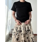 Veritecoeur  強撚天竺裏毛 JUSTSIZE T-SHIRTS