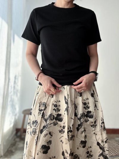 画像1: Veritecoeur  強撚天竺裏毛 JUSTSIZE T-SHIRTS