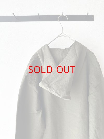 画像12: NATURAL LAUNDRY コットンリネンポプリン ジップアップブルゾン