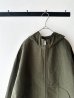 画像3: NATURAL LAUNDRY コットンリネンポプリン ジップアップブルゾン
