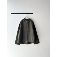 NATURAL LAUNDRY コットンリネンポプリン ジップアップブルゾン