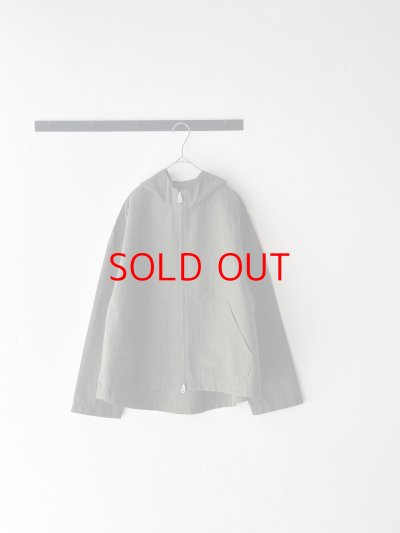 画像6: NATURAL LAUNDRY コットンリネンポプリン ジップアップブルゾン