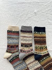 French Bull MEN'S オータムソックス【３足までクリックポスト可】