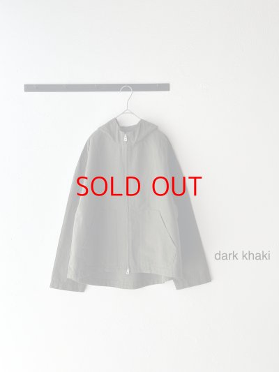 画像7: NATURAL LAUNDRY コットンリネンポプリン ジップアップブルゾン