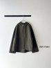 画像2: NATURAL LAUNDRY コットンリネンポプリン ジップアップブルゾン (2)