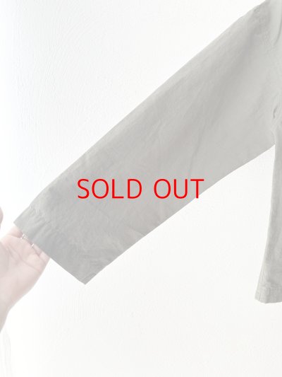 画像10: NATURAL LAUNDRY コットンリネンポプリン ジップアップブルゾン