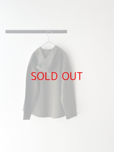 画像11: NATURAL LAUNDRY コットンリネンポプリン ジップアップブルゾン