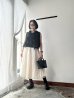 画像1: Véritécoeur リネンリバーシブルスカート (1)