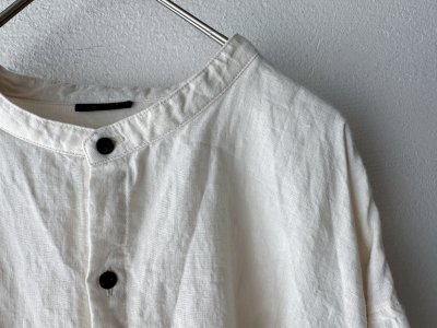 画像14: Luminaes 60コルトレイクリネン カバーシャツ