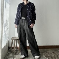 Veritecoeur リネンタックパンツ