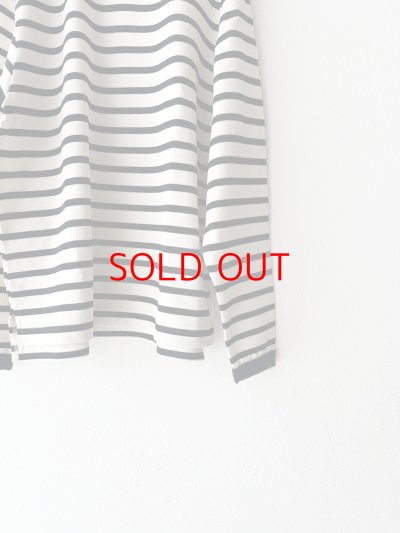 画像12: RINEN 24/1引き揃え度詰め天竺ボーダー クルーネック