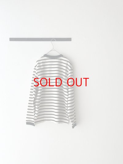 画像15: RINEN 24/1引き揃え度詰め天竺ボーダー クルーネック