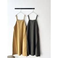 NATURAL LAUNDRY コットンリネンポプリンワークジャンスカ