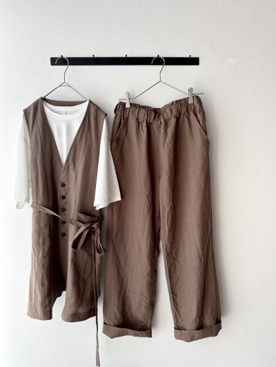 画像10: Luminaes コルトレイクリネン トラウザーPT