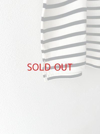 画像16: RINEN 24/1引き揃え度詰め天竺ボーダー クルーネック