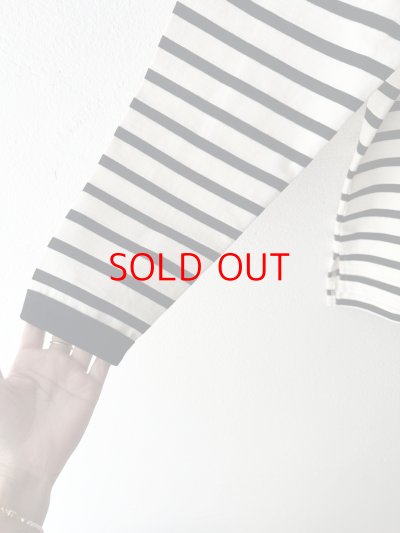 画像14: RINEN 24/1引き揃え度詰め天竺ボーダー クルーネック